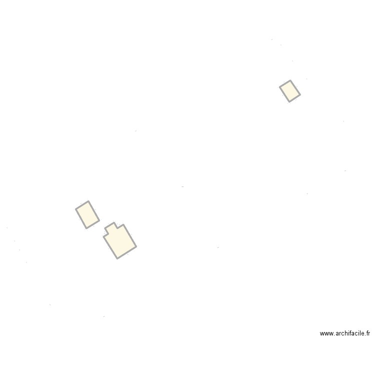 maison existante. Plan de 3 pièces et 147 m2