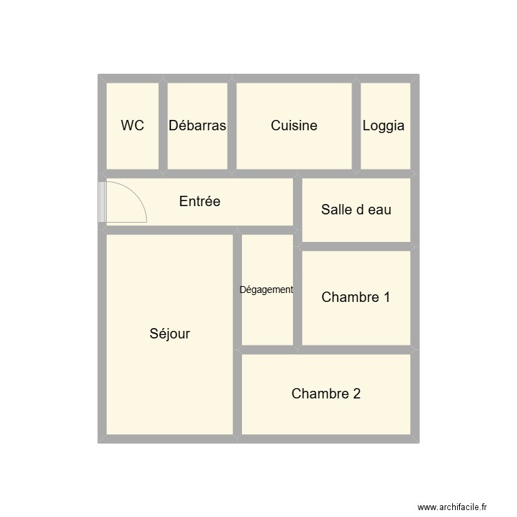 2507 RIFFARD. Plan de 10 pièces et 16 m2