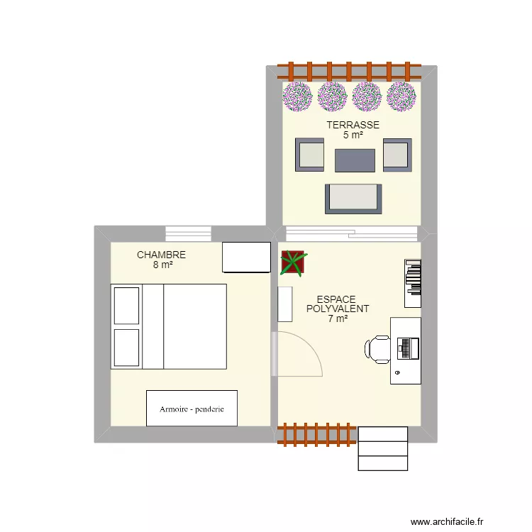 CHEE DE WAVRE HAUT. Plan de 