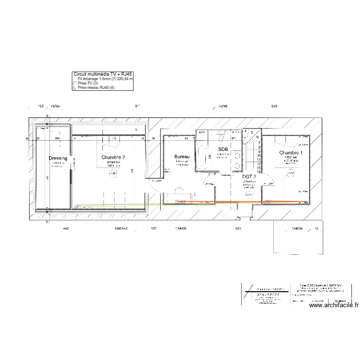 LE BRIS - GIBIARD Multim&eacute;dia. Plan de 