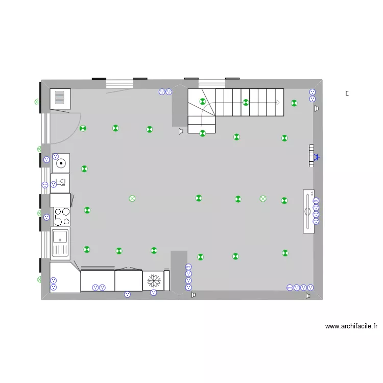 RDC ELECTRICITE FINAL. Plan de 2 et 89 m² RDC ELECTRICITE FINAL. Plan de 2 et 89 m²