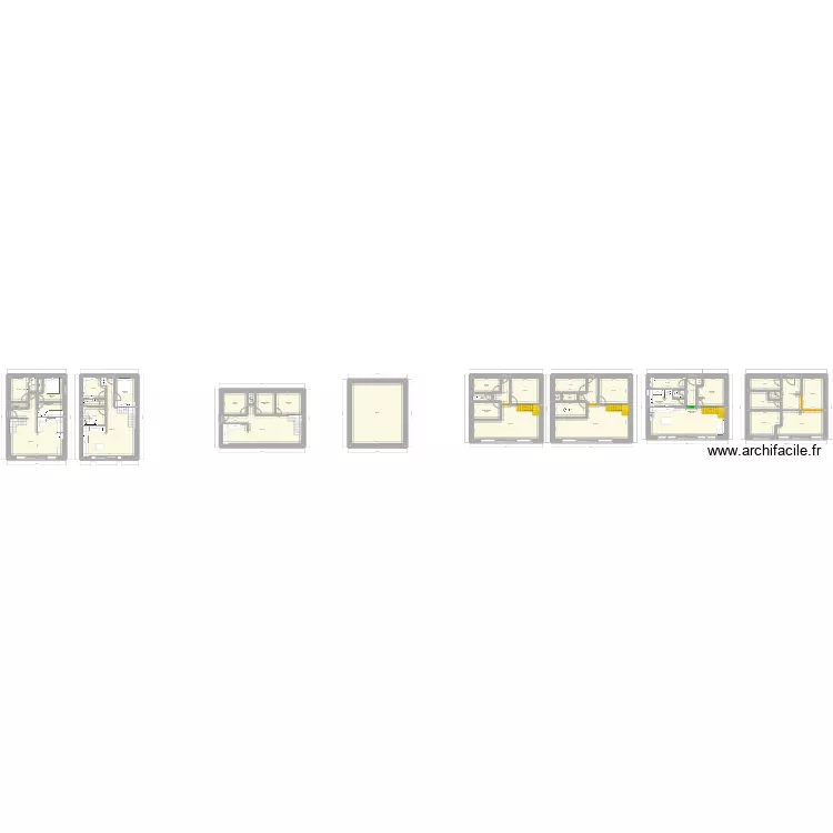 Future maison Frouzet. Plan de 