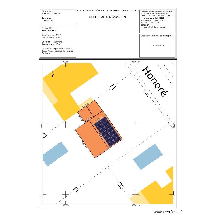 ferrandini. Plan de 0 pièce et 0 m2
