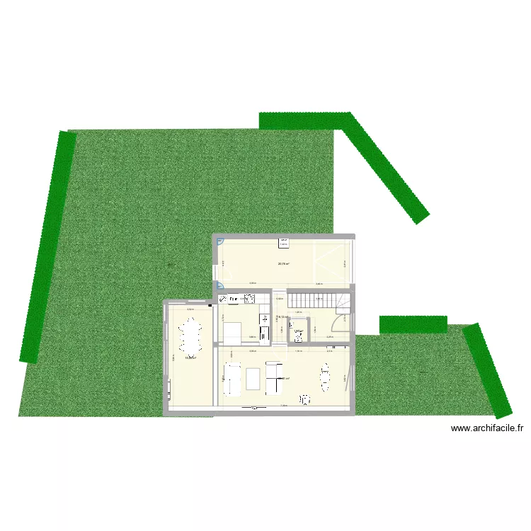 Chéreng - +3m v2 avec chambre. Plan de Chéreng - +3m v2 avec chambre. Plan de