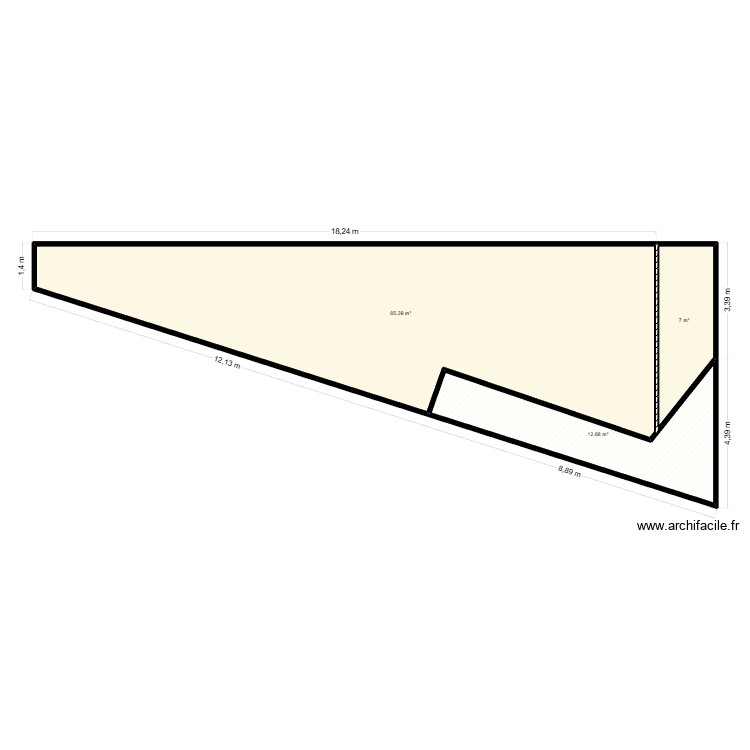 bbb. Plan de 0 pièce et 0 m2