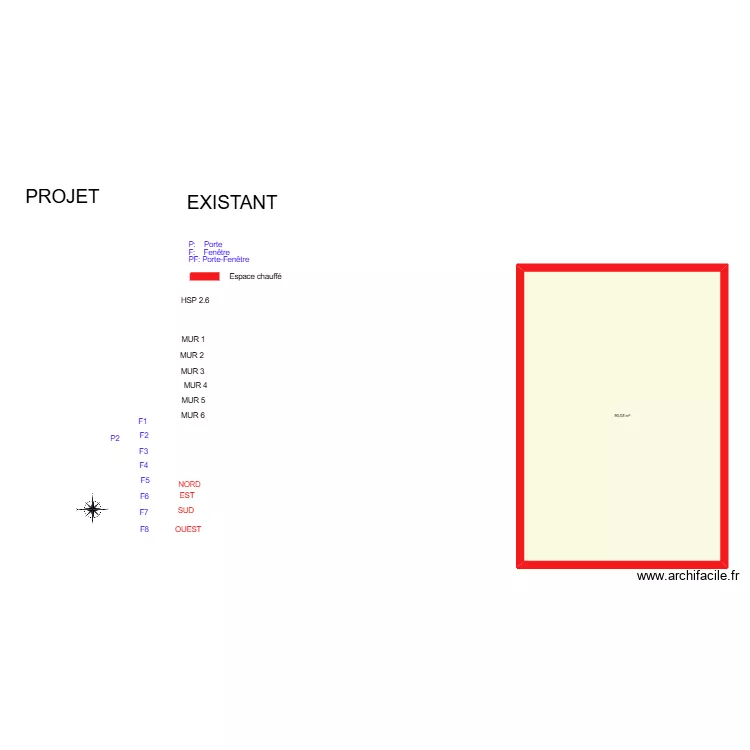 NOM_ Existant. Plan de NOM_ Existant. Plan de