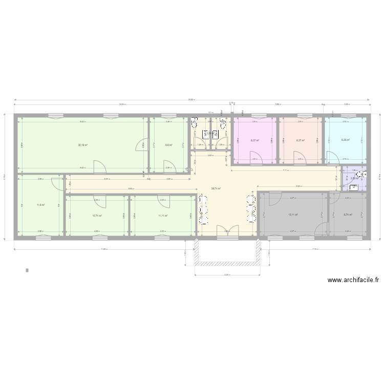 pole sante 2. Plan de 0 pièce et 0 m2