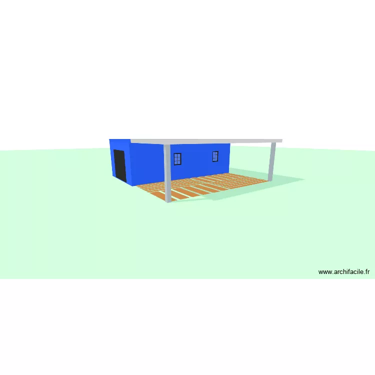 Plan hangar travail. Plan de 1 et 32 m² Plan hangar travail. Plan de 1 et 32 m²