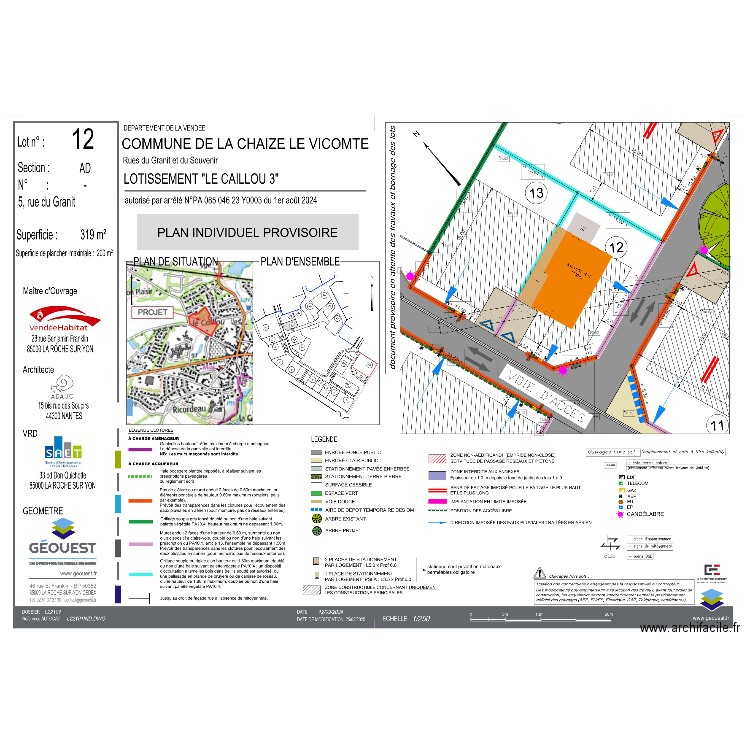 LCLV-Lot 12. Plan de 0 pièce et 0 m2