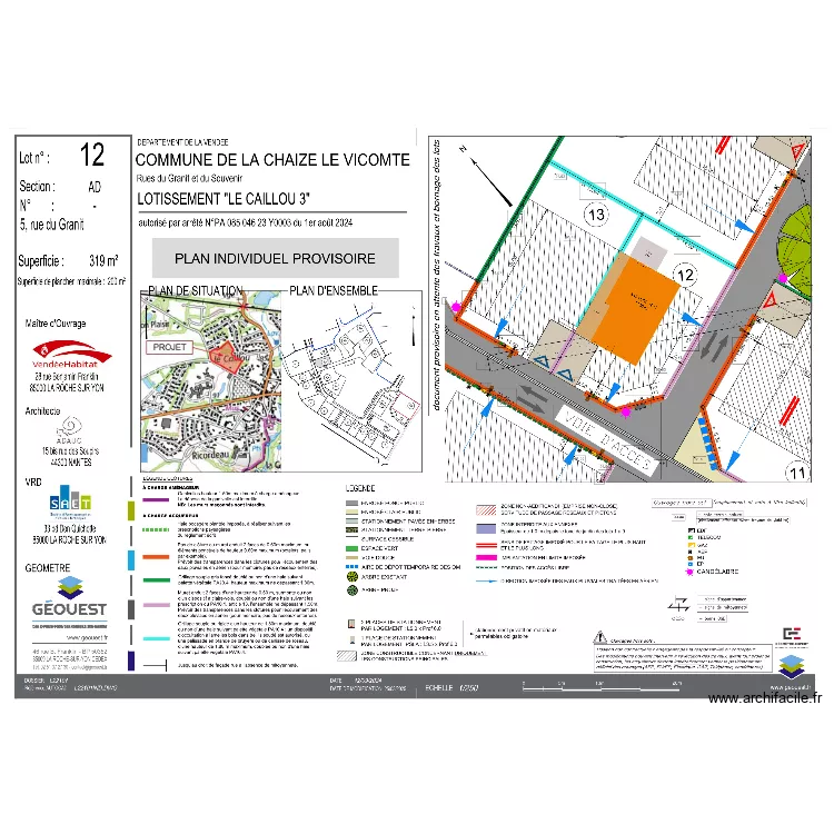LCLV-Lot 12. Plan de LCLV-Lot 12. Plan de