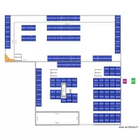 plan magasin BU 1  num 1
