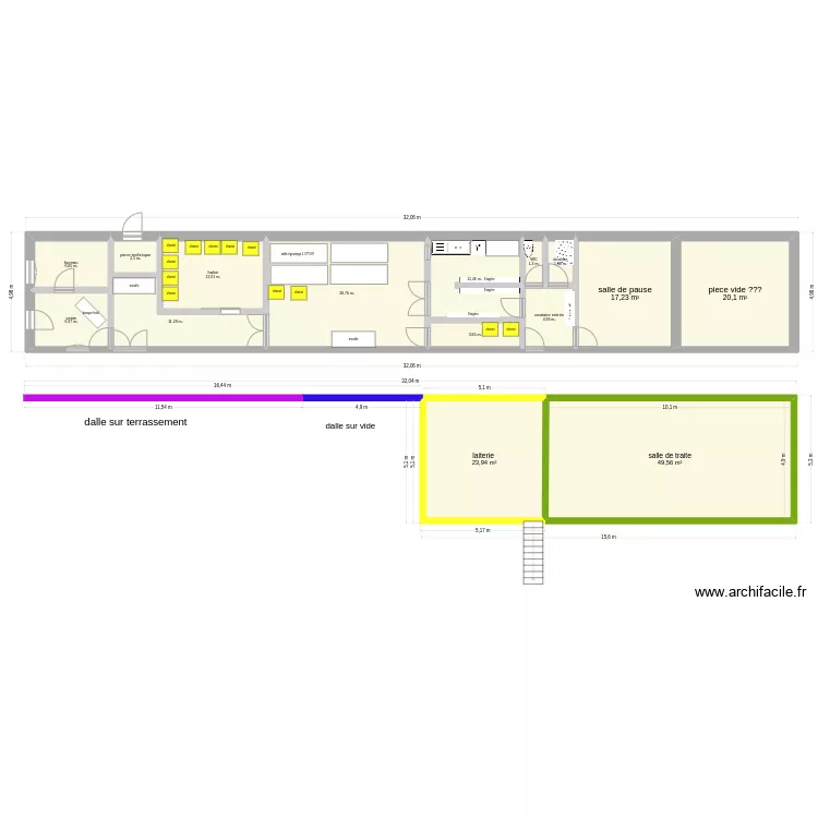 labo fromagerie 2. Plan de labo fromagerie 2. Plan de