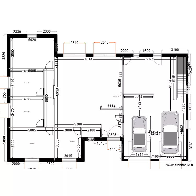 PLAN MAISON intérieur 28/01. Plan de PLAN MAISON intérieur 28/01. Plan de