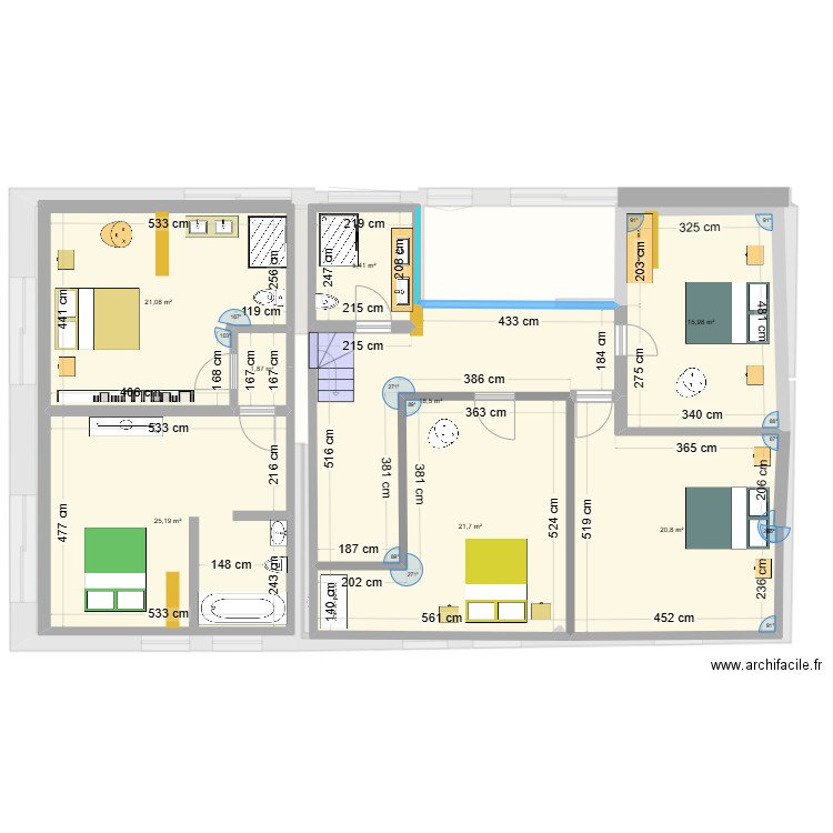 Maison Ecuelles Etage Version 07.07.2024. Plan de 0 pièce et 0 m2