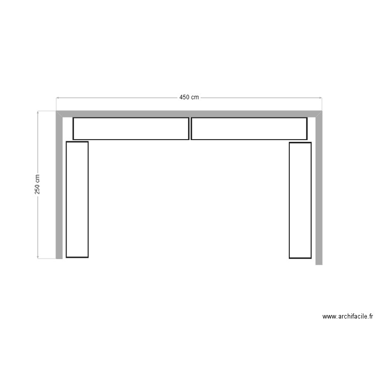AFO - Zone Fumeur. Plan de 0 pièce et 0 m2