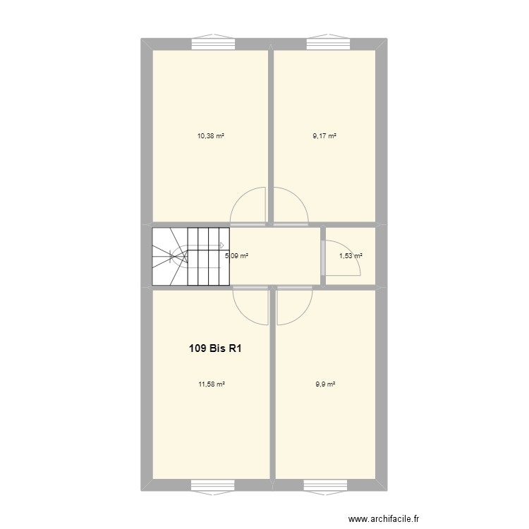 109 Bis R1. Plan de 0 pièce et 0 m2