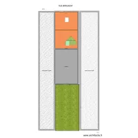 projet chien assis plan de masse