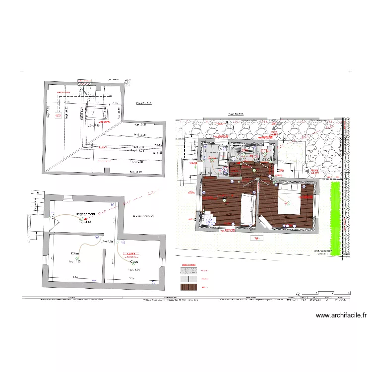 VERNEUIL LOT 1 ELEC. Plan de 