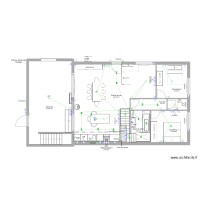Plan définitif - Electricité - Rez-de-Chaussé - Maison 60 Saint Louis