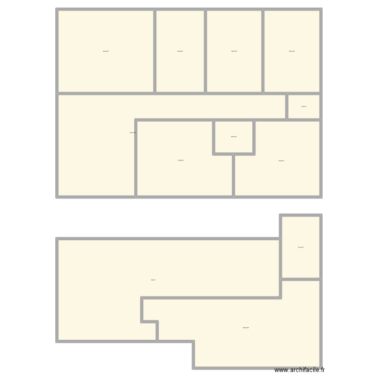 plan danna. Plan de 12 pièces et 941 m2