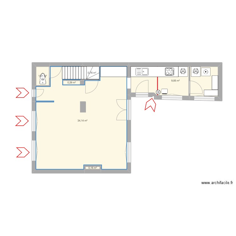 LDU Métrage Feuchy . Plan de 0 pièce et 0 m2