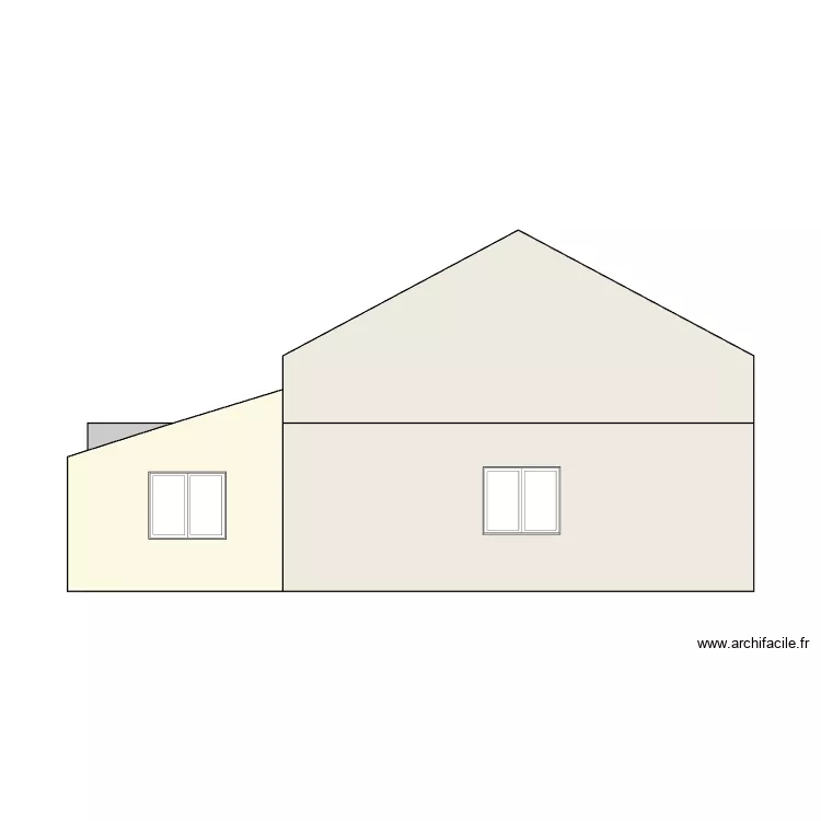 extension garage 3. Plan de 