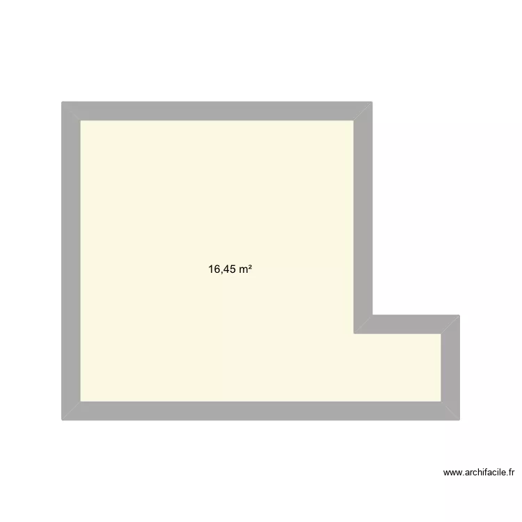 .mo jahidin. Plan de 1  et 16 m²