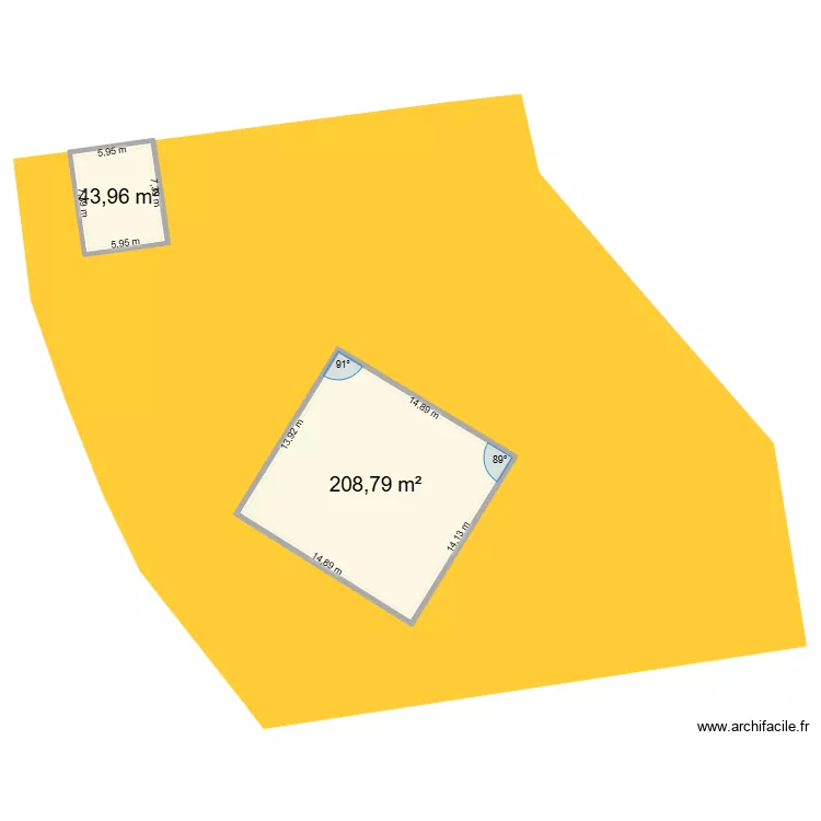 plan cadastral 1 Solaro. Plan de 