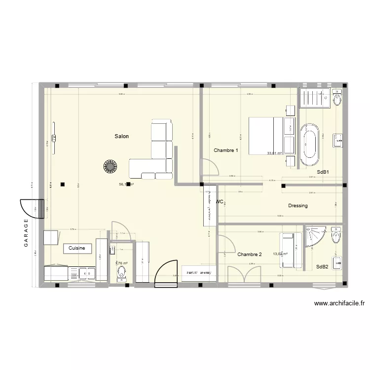 GAMBAIS_11. Plan de 4 pièces et 104 m²