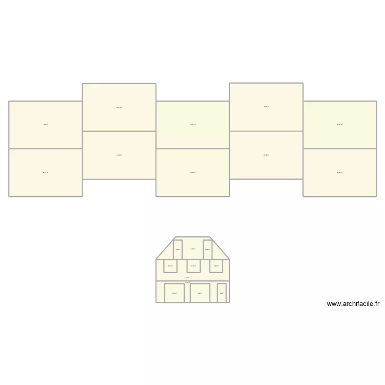 ett. Plan de 21 et 537 m² ett. Plan de 21 et 537 m²