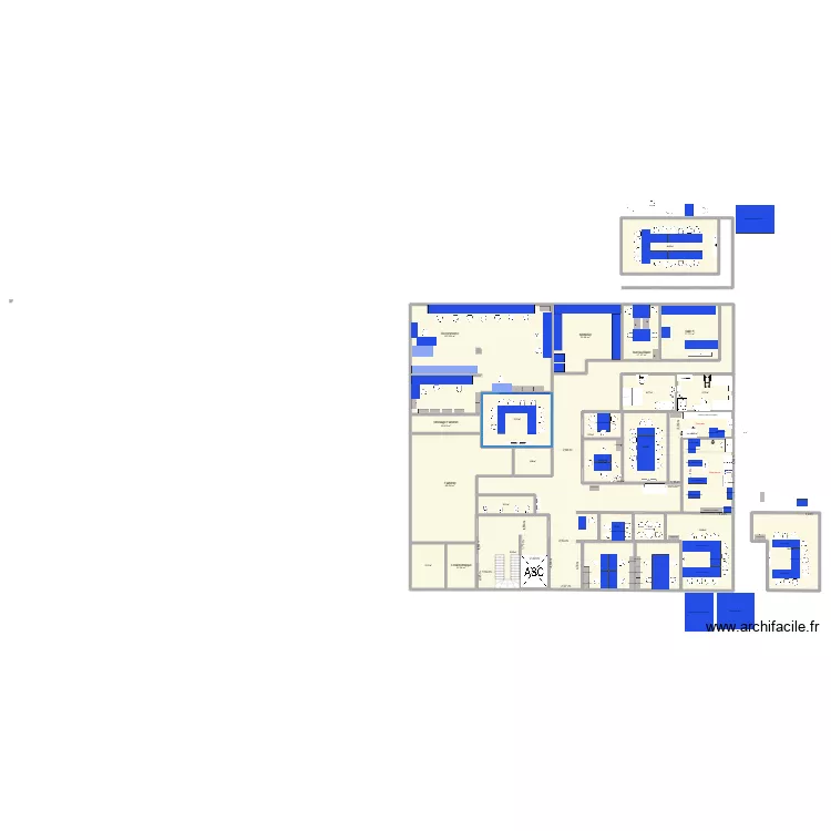 transformation blanchisserie v1 au 11.03.25 (mesures ajust&eacute;es). Plan de 