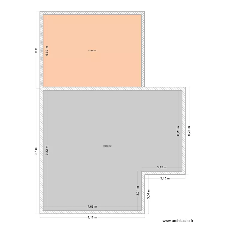 GARAGE. Plan de 3 et 270 m² GARAGE. Plan de 3 et 270 m²