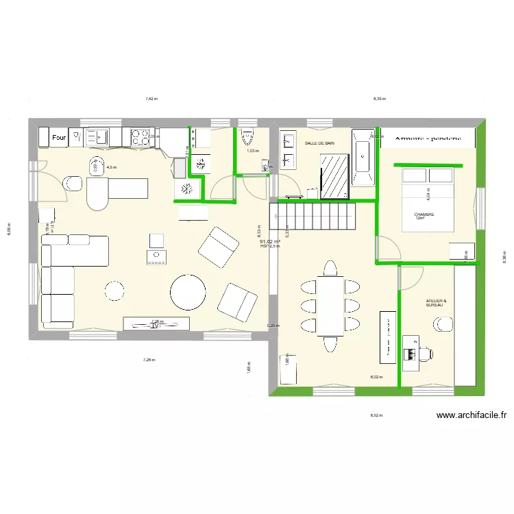 chalet ext version 0325 version 3. Plan de 
