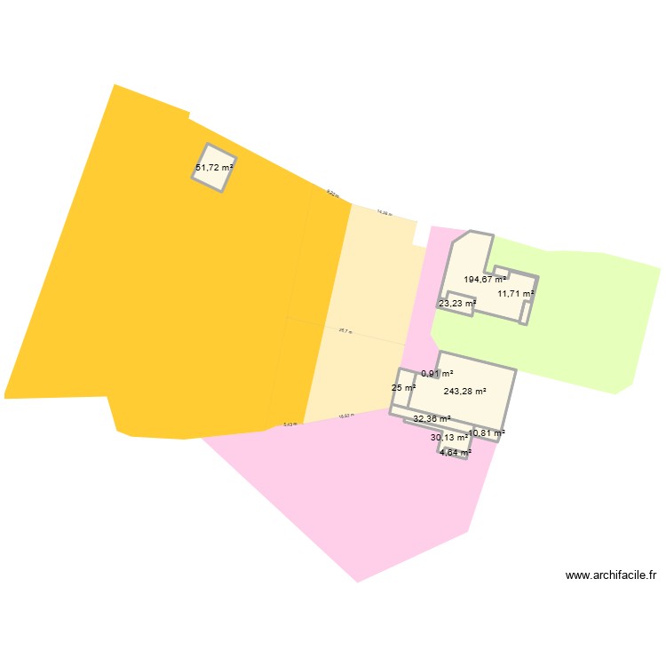 Maison Buros 1. Plan de 0 pièce et 0 m2