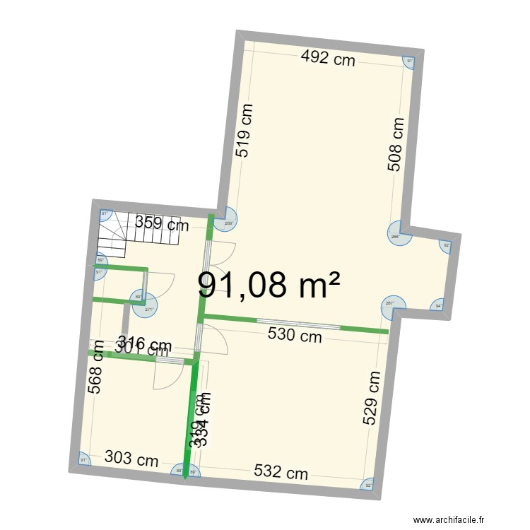 RCD 13B. Plan de 0 pièce et 0 m2