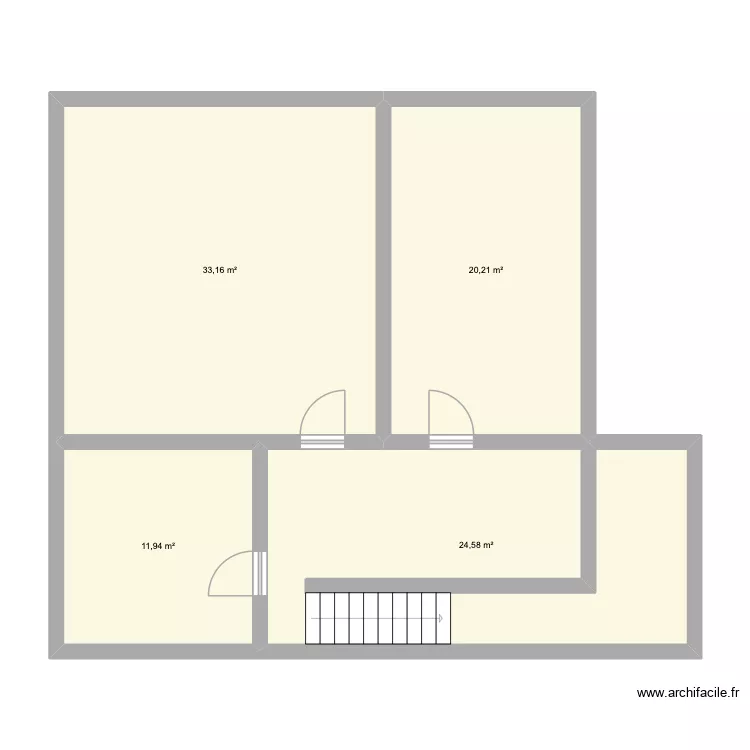 1er Etage Seclin. Plan de 