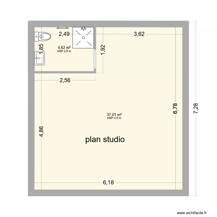 mounford plan 1. Plan de 2 Pièces et 42 m² mounford plan 1. Plan de 2 Pièces et 42 m²