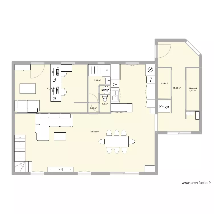 maison Eyguieres finale sans wc bureau. Plan de maison Eyguieres finale sans wc bureau. Plan de