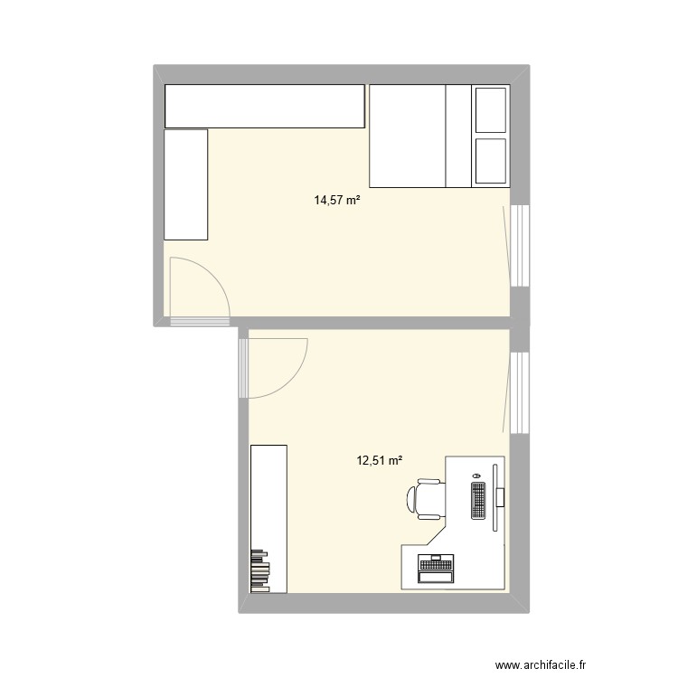 Ch et Bureau William. Plan de 0 pièce et 0 m2