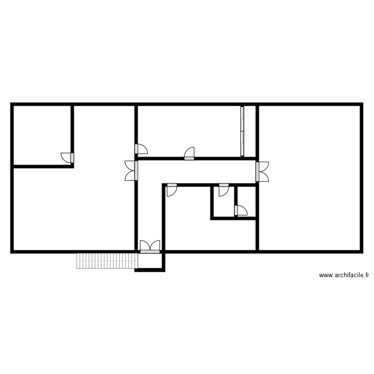 LIB R1. Plan de 10 pièces et 321 m2