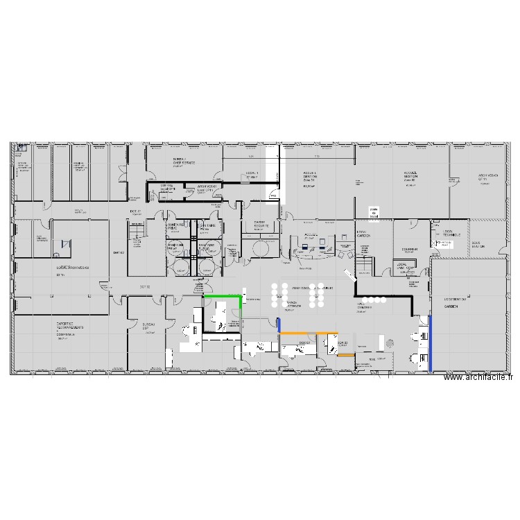 cdfip sedan RDC. Plan de 0 pièce et 0 m2