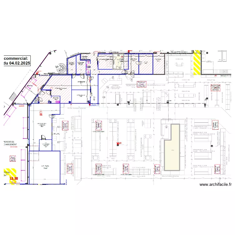 LA MOTTE SERVOLEX CTT - V2. Plan de 