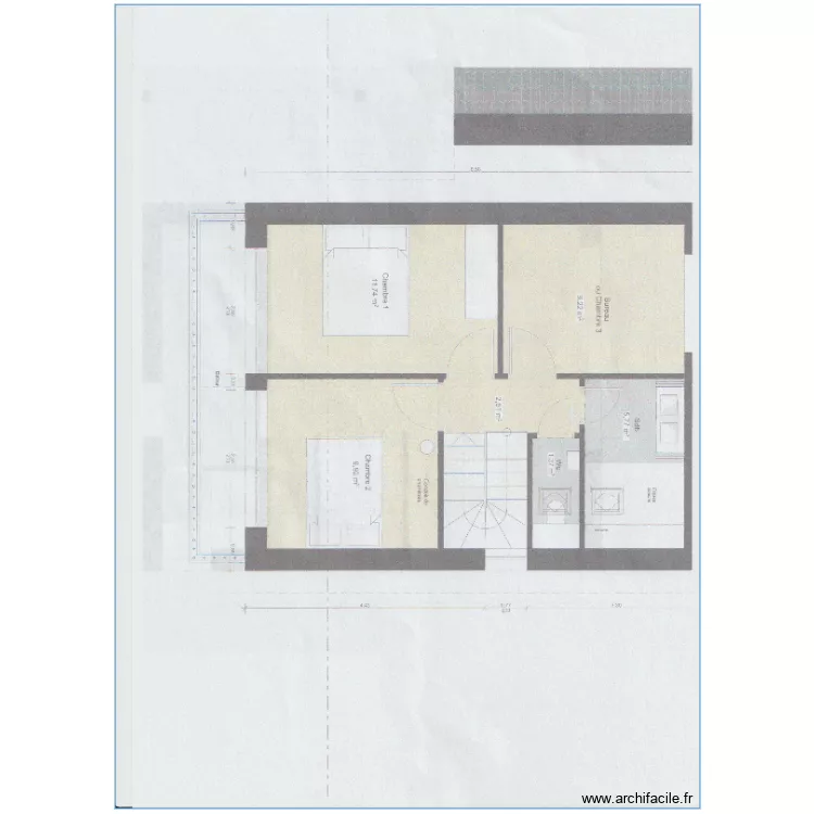 zinc. Plan de 