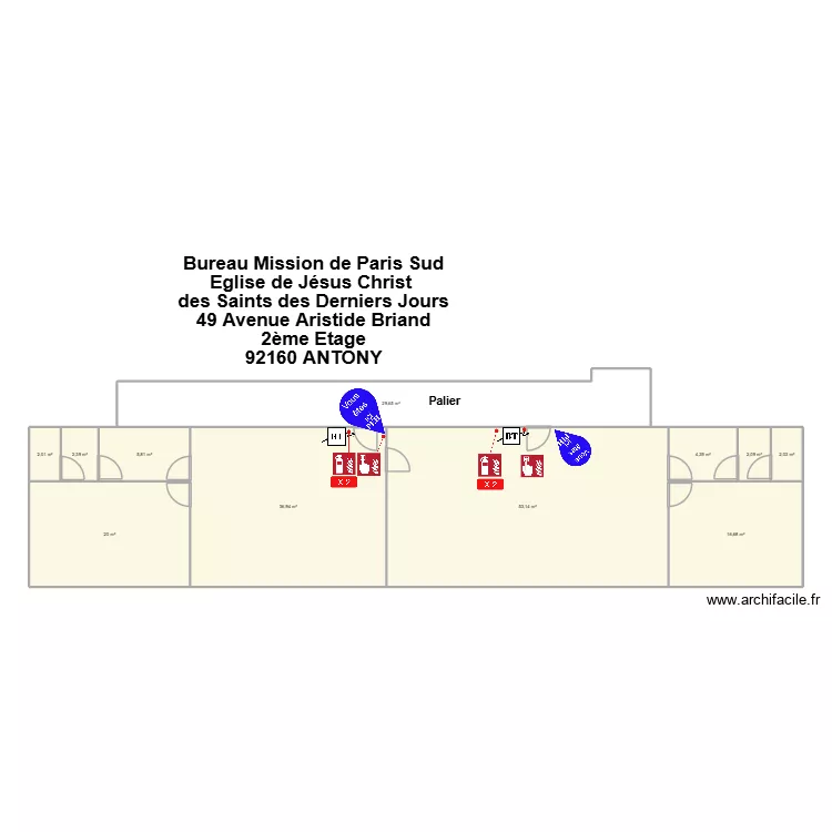 Bureaux Mission. Plan de 11 et 175 m² Bureaux Mission. Plan de 11 et 175 m²