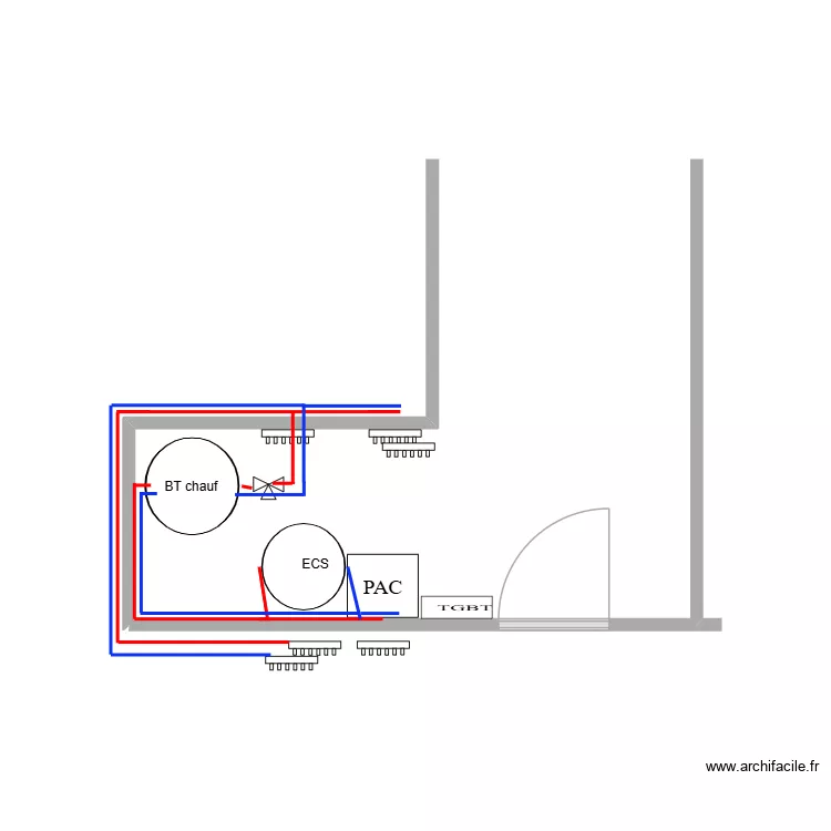 plan v1 duparc. Plan de 
