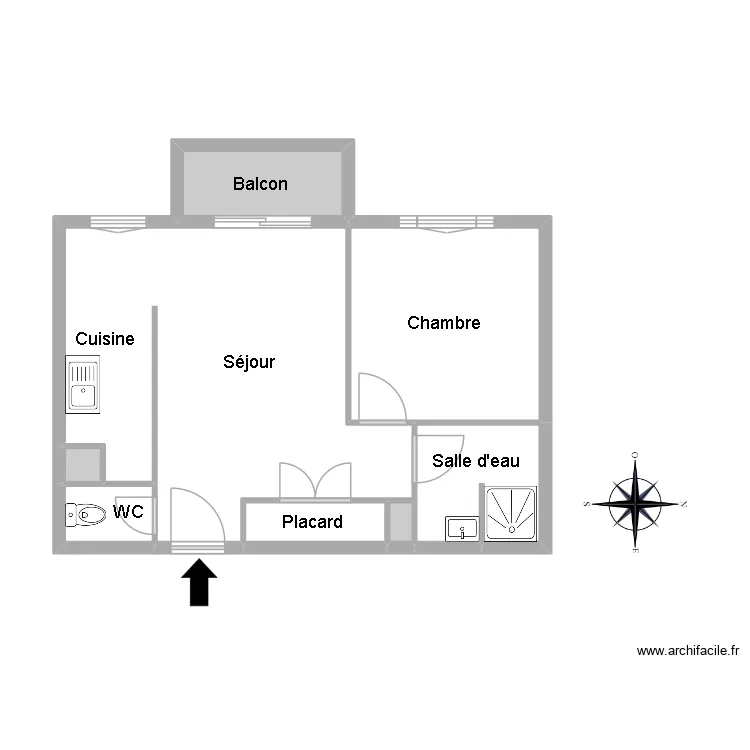 51133 TOUQUET. Plan de 8  et 44 m²