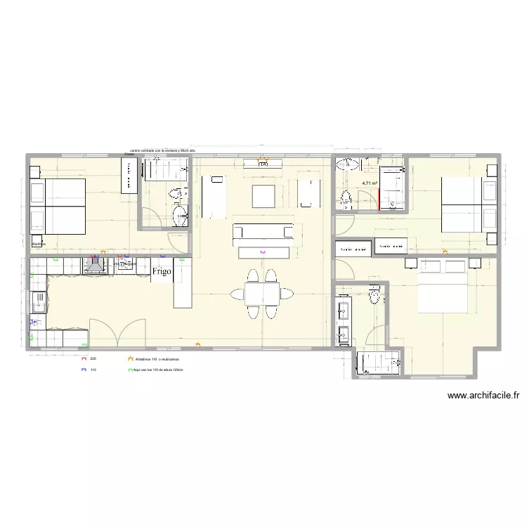 LOTE-B MARTIN Floor Plan. Plan de 