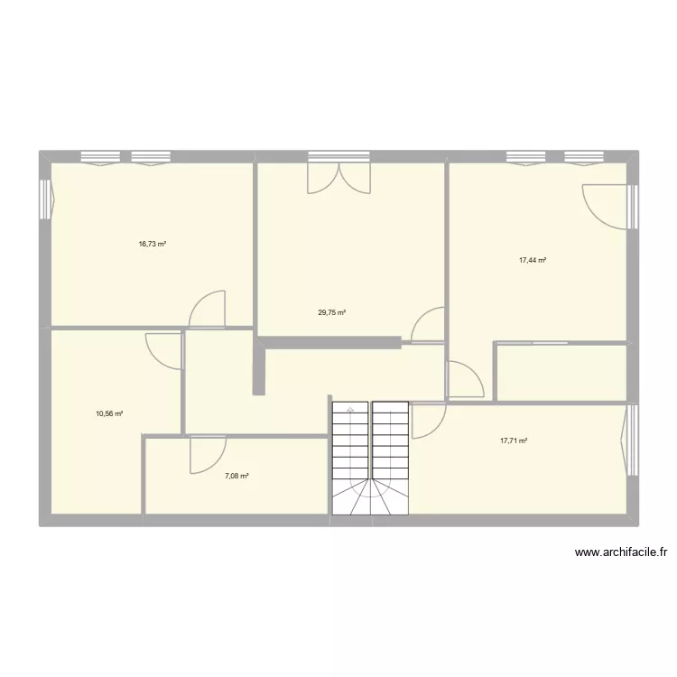 SNV 2. Plan de 6 Pièces et 99 m² SNV 2. Plan de 6 Pièces et 99 m²