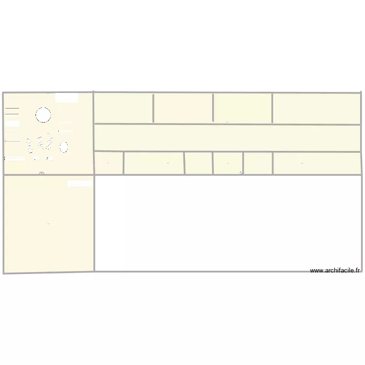 Plan Claas. Plan de 7  et 4176 m²