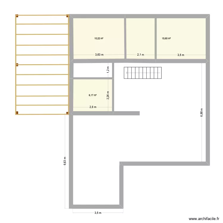 ANTOINE RDC. Plan de 3 et 32 m² ANTOINE RDC. Plan de 3 et 32 m²